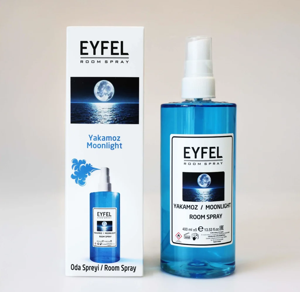 اسپری خوشبوکننده هوا EYFEL رایحه ماهتاب Yakamoz حجم 400 میل