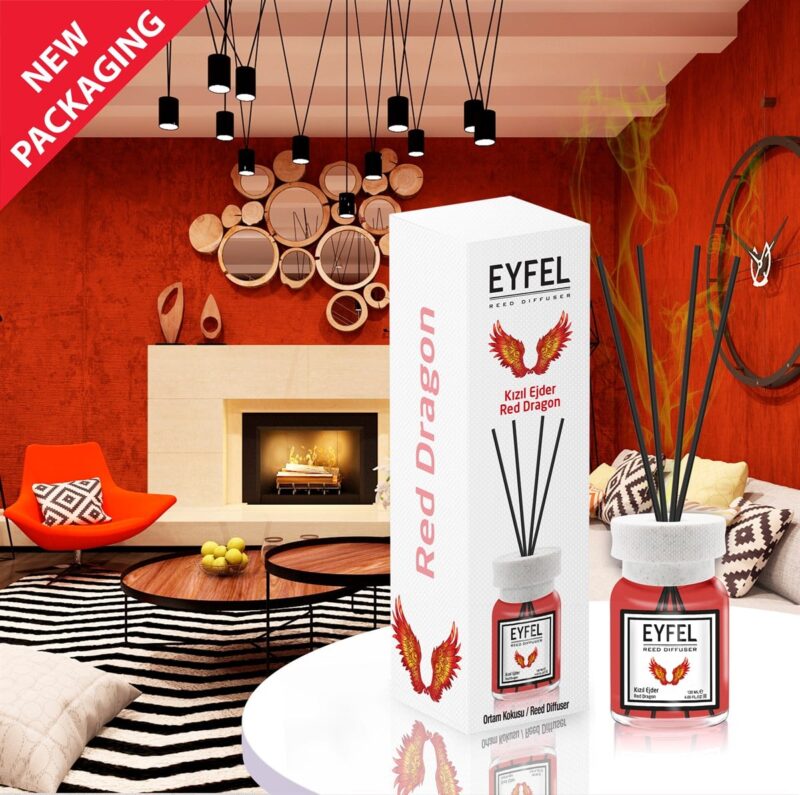 دیفیوزر ایفل مدل فرشته آتش Angel Red Dragon حجم ۱۲۰ میل