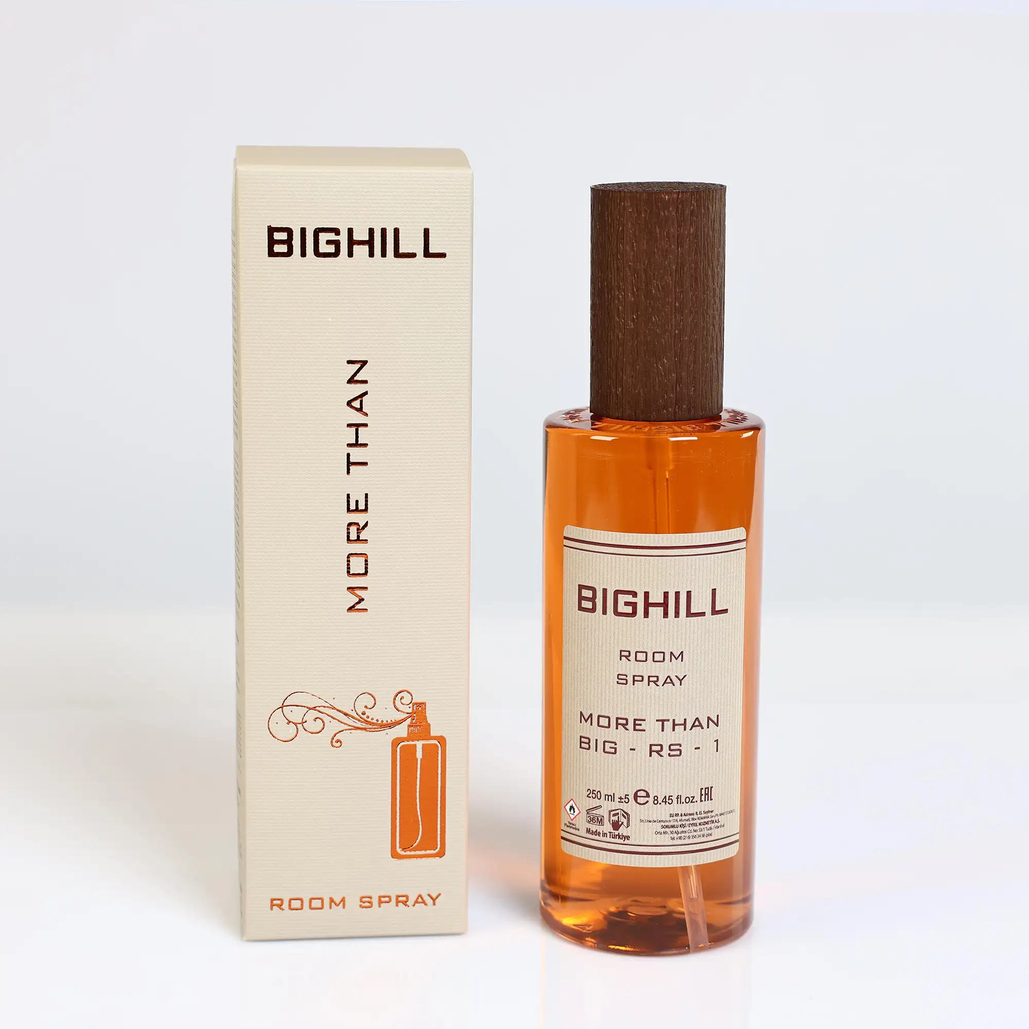 اسپری خوشبوکننده فضا BIGHILL 250 میل رایحه More Than مدل BIG-RS-1