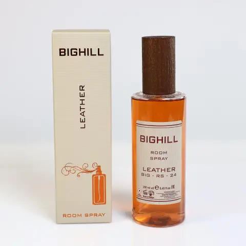 اسپری خوشبوکننده فضا BIGHILL Leather مدل BIG-RS-24 حجم 250 میل