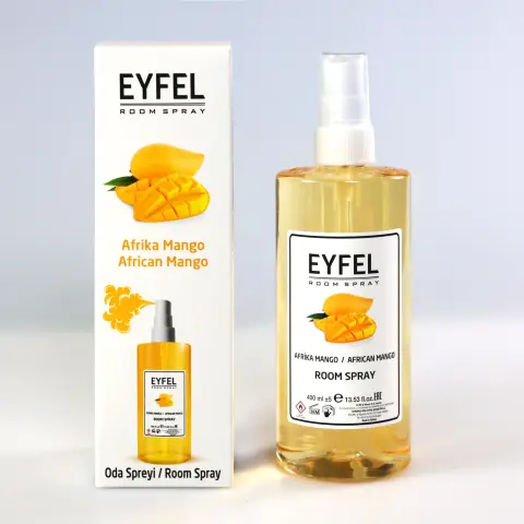 اسپری خوشبوکننده هوا EYFEL رایحه انبه آفریقایی Afrika Mango حجم 400 میل