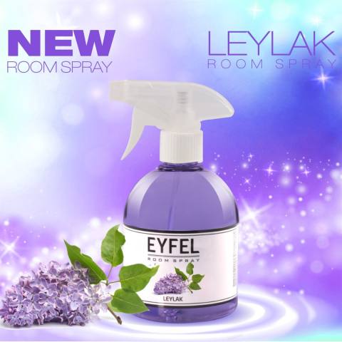 اسپری خوشبوکننده فضا EYFEL رایحه یاس بنفش Leylak حجم 500 میل