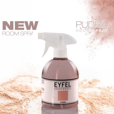 اسپری خوشبوکننده فضا EYFEL رایحه پودر Pudra حجم 500 میل