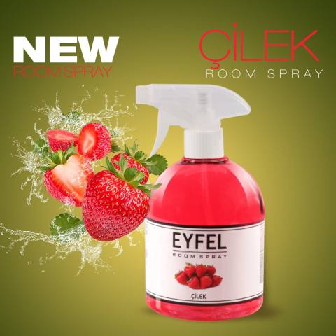 اسپری خوشبوکننده فضا EYFEL رایحه توتفرنگی Cilek حجم 500 میل