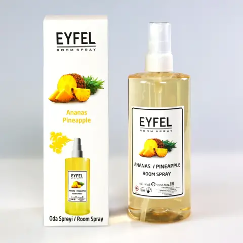 اسپری خوشبوکننده هوا EYFEL رایحه آناناس Ananas حجم 400 میل
