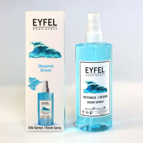 اسپری خوشبوکننده هوا EYFEL رایحه اقیانوس Okyanus حجم 400 میل