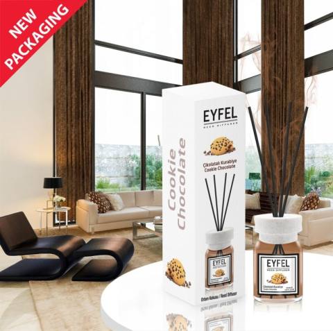 دیفیوزر ایفل مدل کوکی شکلاتی Chocolate Cookie حجم ۱۲۰ میل