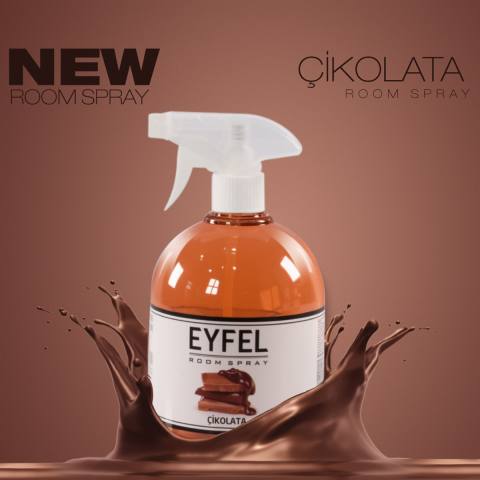 اسپری خوشبوکننده فضا EYFEL رایحه شکلات Cikolata حجم 500 میل