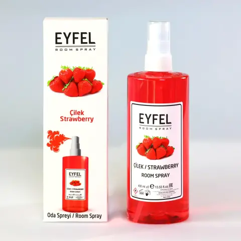 اسپری خوشبوکننده هوا EYFEL رایحه توت فرنگی Çilek حجم 400 میل
