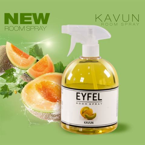 اسپری خوشبوکننده فضا EYFEL رایحه طالبی Kavun حجم 500 میل