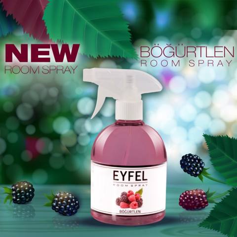 اسپری خوشبوکننده فضا EYFEL رایحه تمشک Bogurtlen حجم 500 میل