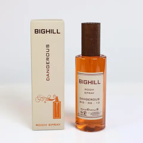 اسپری خوشبوکننده فضا BIGHILL Dangerous مدل BIG-RS-10 حجم 250 میل