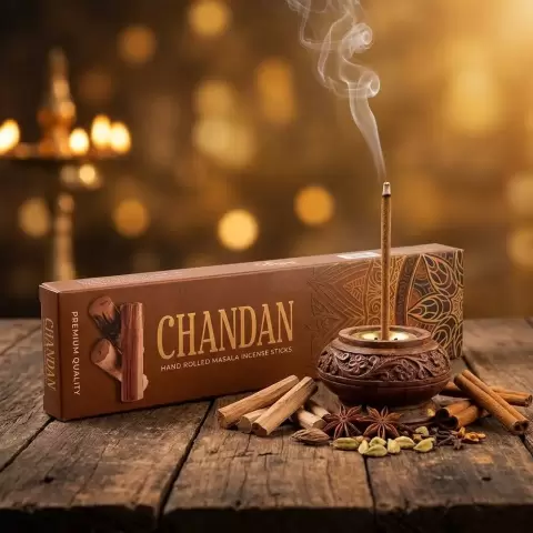 عود دست ساز خوشبوکننده مدل چاندان ۵۰ گرمی