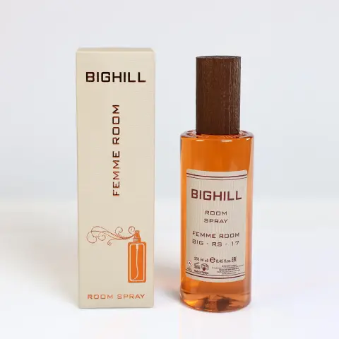 اسپری خوشبوکننده فضا BIGHILL Femme Room مدل BIG-RS-17 حجم 250 میل