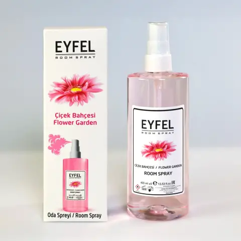 اسپری خوشبوکننده هوا EYFEL رایحه باغ گل Çiçek Bahçesi حجم 400 میل